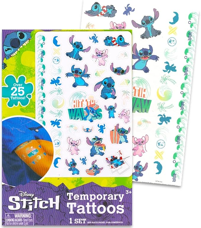 Lilo & Stitch School Supplies Set - Bundle with Disney Stitch Classroom Folder, Notebook, Pencils, Tattoos, and More | Stitch Back to School Supplies