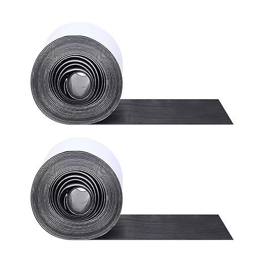 2Pcs Sofa Cushion Tape 4.4Inchx20Feet Cushion Grip Pad Heavy Duty Adhesive Strips Sofa Cushions Slip Grip