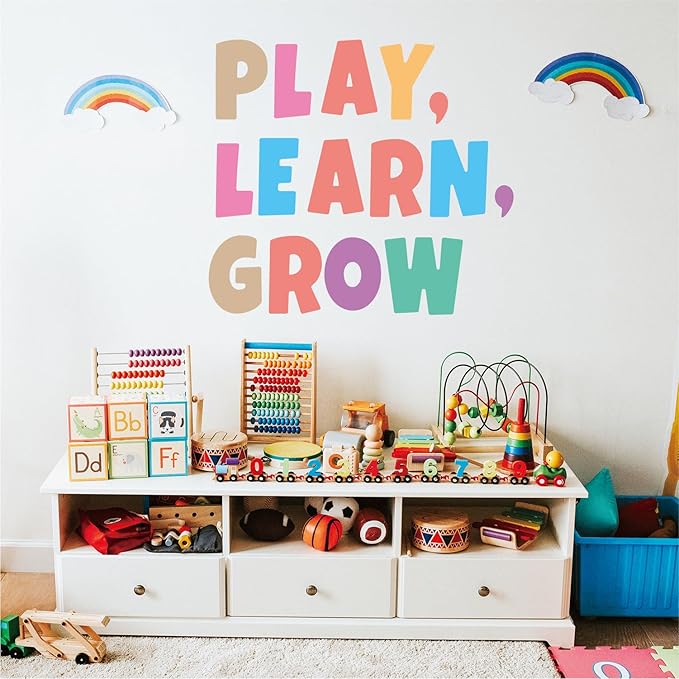 Bemeol Bulletin Board Letters 32 Sheets 4 Inch Stick on Letters Alphabet Cutout Letter for Bulletin Board Display School Classroom Home Decor(Colorful)