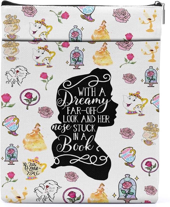 Cartoon Merchandise Book Sleeve Book Cover Book Lovers Gifts Book Club Gifts Bookish gifts Book Protector Book Gift for Readers Librarian Mothers Day Graduation Birthday Gift