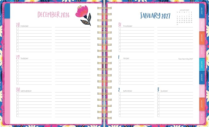 High Note 2027 Planner, 17-Month Hardcover Weekly & Monthly Planner: August 2026 – December 2027, 9" x 10", Jess Phoenix, with Goal & Project Planning Pages, Notes, Lists & Sticker Sheet