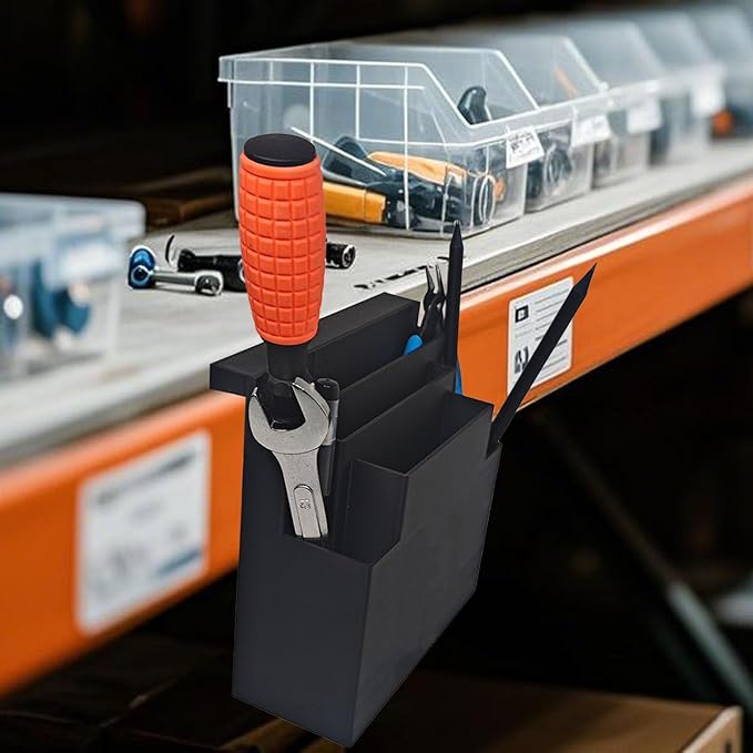 Storage Holder for LLV Mail Truck Accessories, Detachable Postal Mail Truck Car Organizer, Scanner Clips to it, Scanner Clips, Small Tools and compartments for Mail & Forms, Gift for Mailers