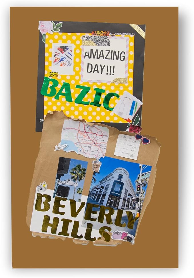 BAZIC Products Foam Board 20" X 30" Brown Color Foam Boards 3/16 Inch Thickness, Presentation Signboards School Craft Project Framing Display, 25-Pack
