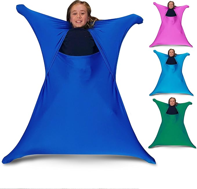 Body Sock -for Sensory Regulation, Relaxation, Stress Relief, Calming - A Sensory Sack Without Rough Fasteners