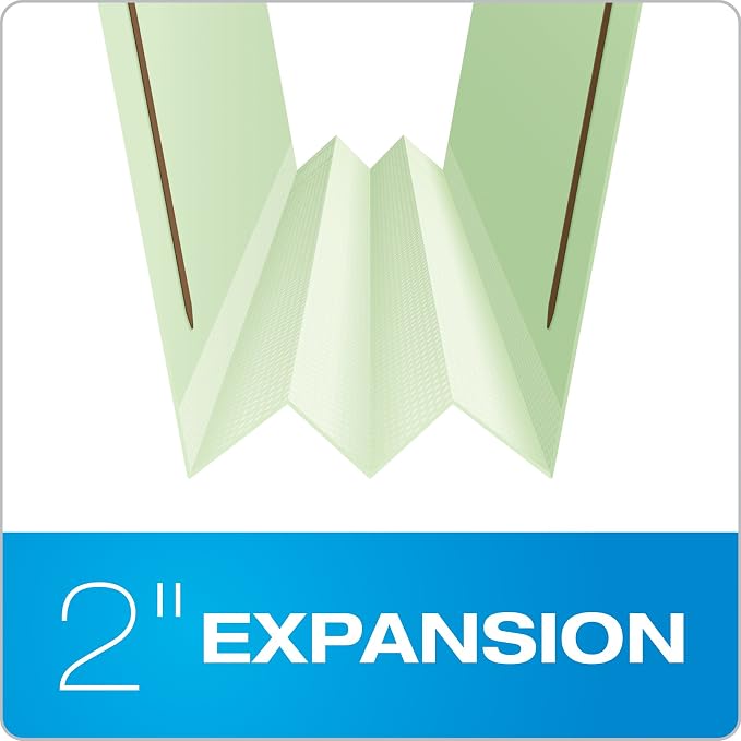 Pendaflex 17186 Pressboard Folders, 2 Fasteners, 2" Expansion, 1/3 Tab, Legal, Green (Box of 25) (Pack of 4)