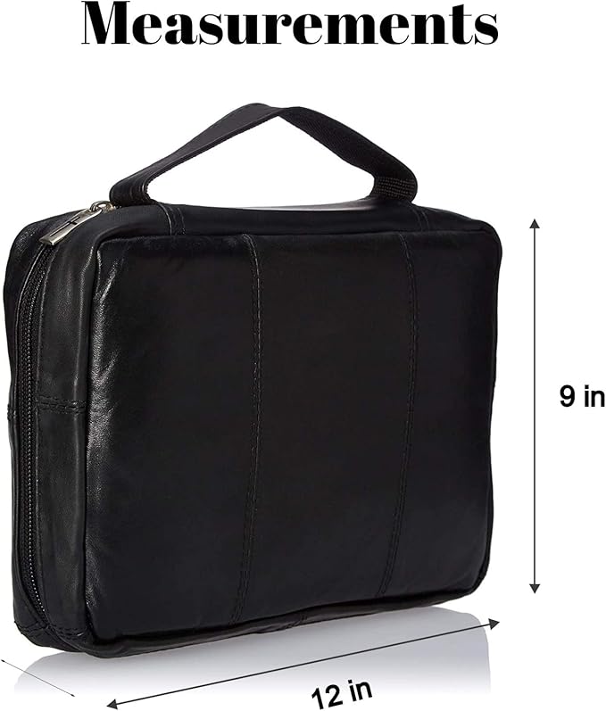 Leather Book Covers/Bible Covers with Handle (X-Large)