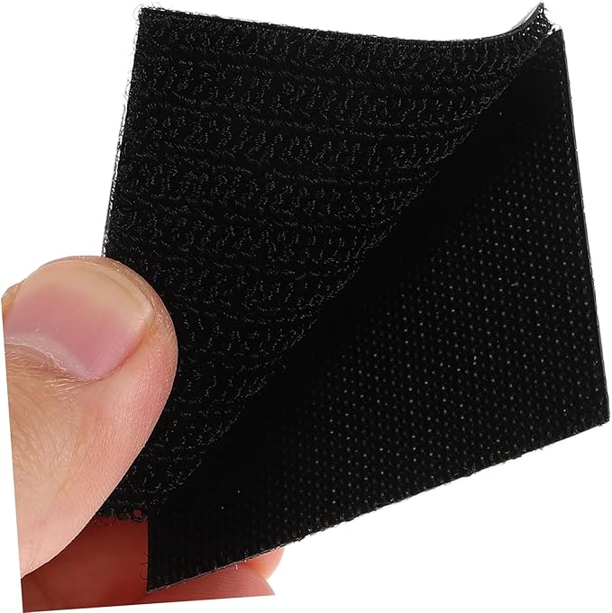 20pcs Heavy Duty Auto Adhesive Floor Mat Tape Interlocking Fabric Fastener for Car Rug Strips Gripper Mounting Tape
