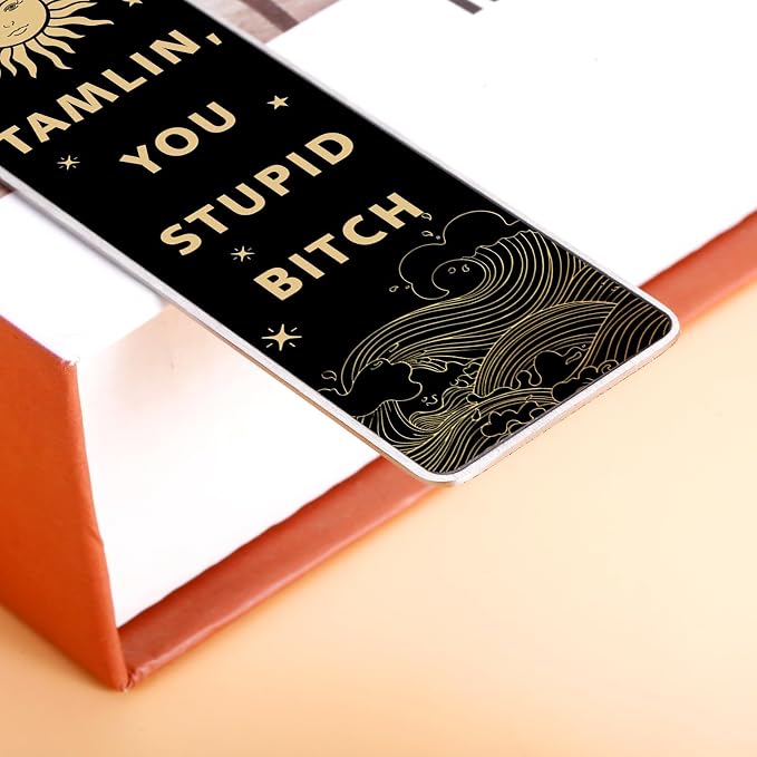 Dark Romance Merch - Book Merch for Women Men, A Court of Thorns and Roese Merch, Dark Romance Bookmarks, Tamlin You Stupid Bitch Merchandise for Book Lovers Fans Readers Book Club Gifts