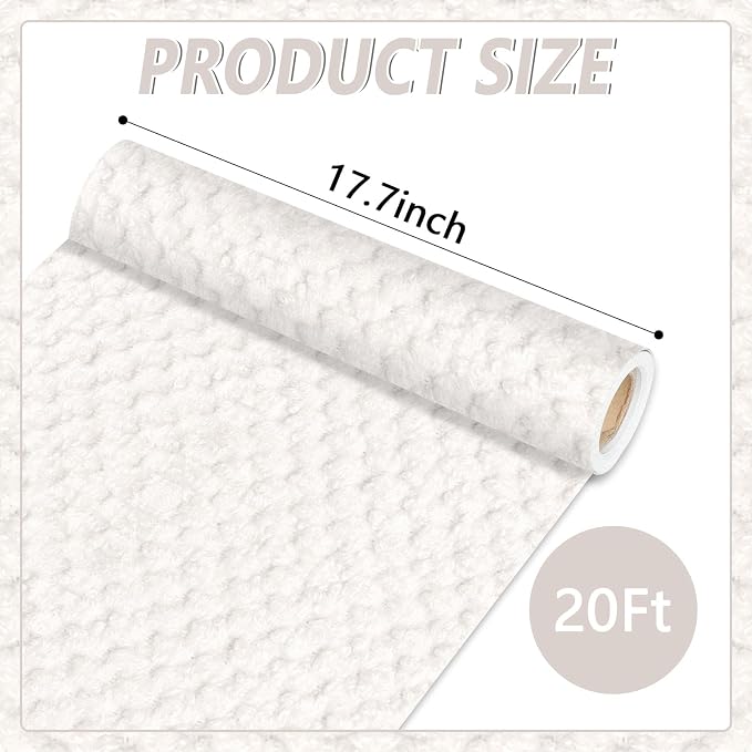 Qyeahkj White Woven Bulletin Board Paper Roll Rustic Bulletin Board Background Paper Fade Resistant Classroom Decoration Poster Art Craft Home Wall Education Decor Supplies 17.7in x 20ft