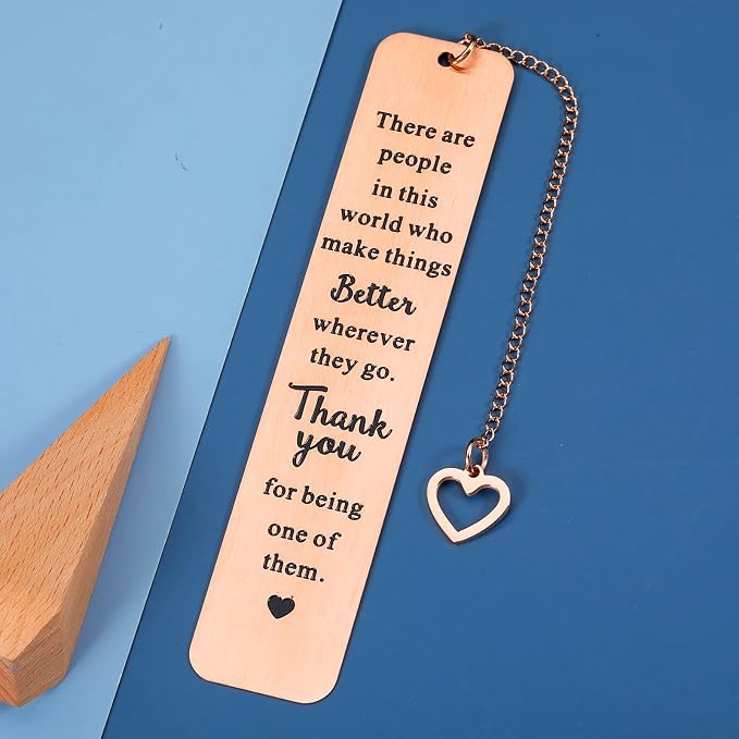 Thank You Gifts for Women Bookmark, Boss Day Gifts for Women Christmas Gifts for Women,Inspirational Employee Appreciation Gifts Bookmark,Bulk Gifts for Coworkers Lady Birthday Farewell Retirement
