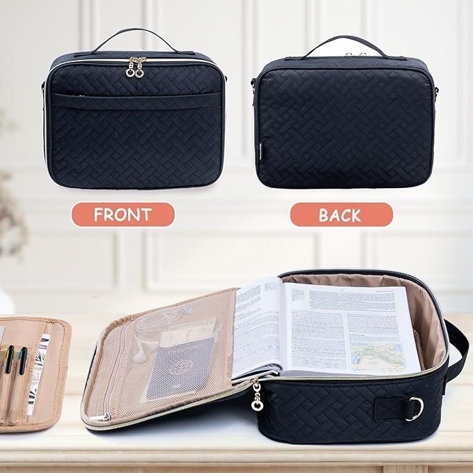 IMAGINING Stylish Bible Cover - Large Bible Bag with Handles - Women's Bible Gift - Book Protector