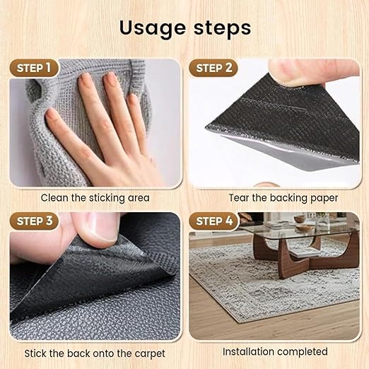 20 Pairs Heavy Duty Hook and Loop Tape, Strong Self Adhesive Interlocking Strips, No Drill Damage-Free Fasteners for Home Office Car (White) (1.97x1.97in 20pcs)