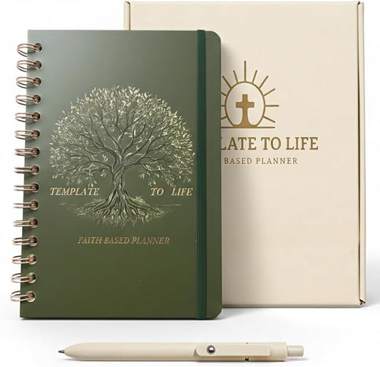 Faith-Based Daily Planner For School College: Organize Your Life with Monthly Devotional Healthy Habit Trackers and Goal Setting Tools