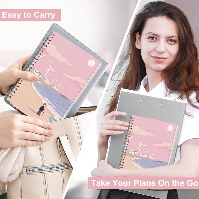 2026 Planner, Weekly and Monthly Calendar Planner Book, Jan 2026 - Dec 2026, Planning Agenda for Desk Accessories and School Supplies - A5 (6.3'' x 8.5'')