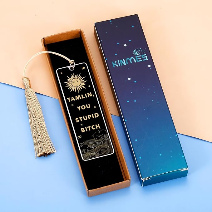 Dark Romance Merch - Book Merch for Women Men, A Court of Thorns and Roese Merch, Dark Romance Bookmarks, Tamlin You Stupid Bitch Merchandise for Book Lovers Fans Readers Book Club Gifts