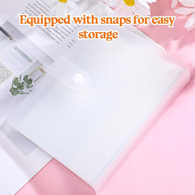 40 Pockets Sticker Organizer Storage Album with Snap Book Stickers Collecting Binder A6 Nail Art Sticker for Scrapbook Planner Journal Stickers Cards