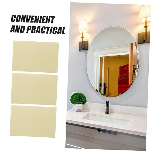 Luxshiny 100pcs High Strength Adhesive Squares Dual Sided Tape Foam Double Sided Adhesive for Wall Removable Mounting Tape Easy to Apply for Mirrors Hooks