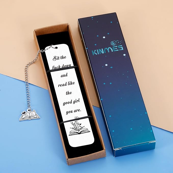Smutty Bookmarks, Smut Book Merch Smutty Book Lovers Gifts for Women Female Friend Book Lover Bookish Gifts Christmas Stocking Stuffers Book Accessories for Bookworm Nerd Book Club Birthday Gifts