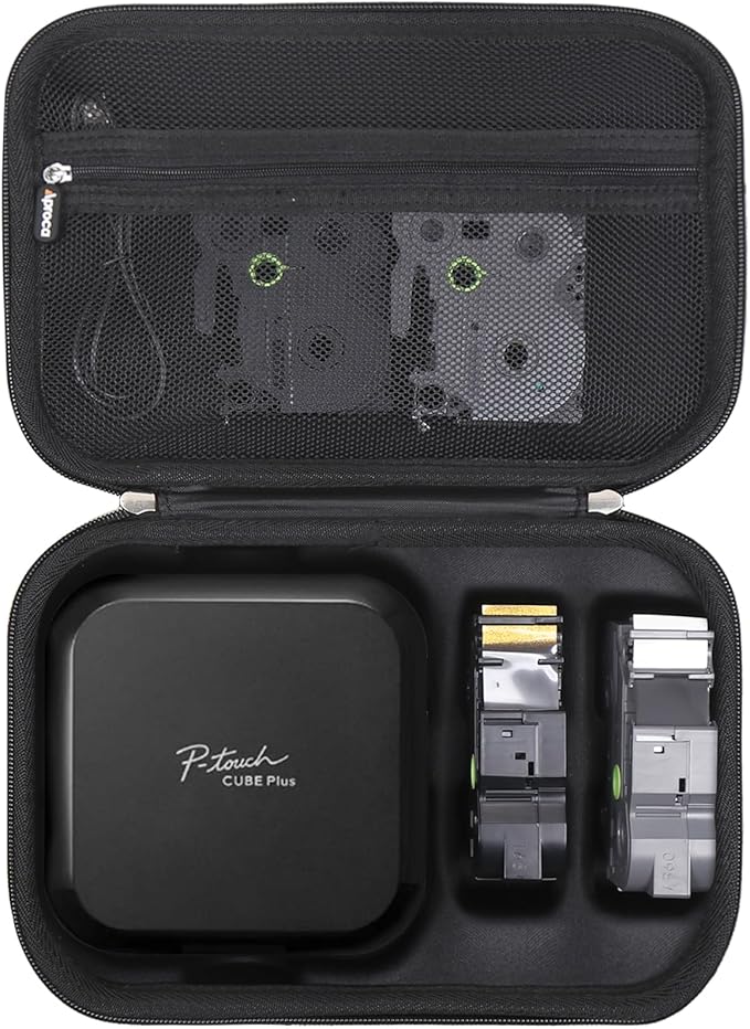Aproca Case Compatible with Brother P-touch PT-P710BT CUBE Plus Bluetooth Label Maker, Portable Storage Bag for Accessories (Case Only)