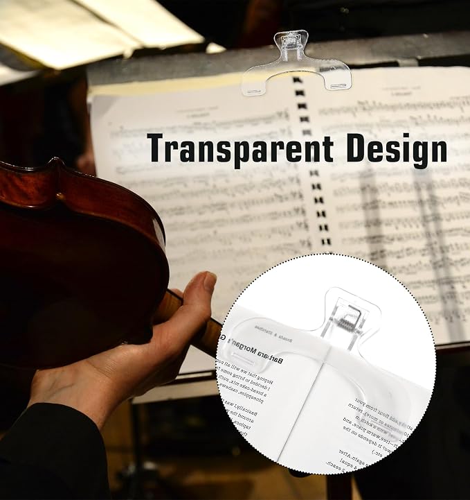 3Pcs Book Clips to Hold Book Open, Transparent Journal Clips to Hold Journal Open Page, Convenient for Reading Teaching & Fixing Manuscripts for Teachers & Clerks Bookmark Accessories