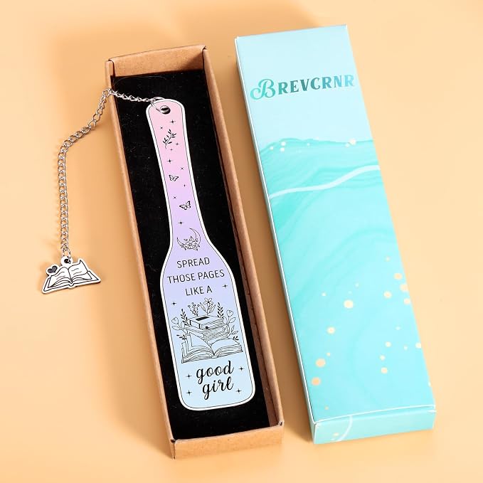 Funny Bookmarks for Women, Smut Bookmark for Reading Women, Dark Romance Bookmarks for Girls Bookworms Nerd Book Lovers, Spicy Book Marks for Friends Adults Female, Dorm Room Essentials for Girls