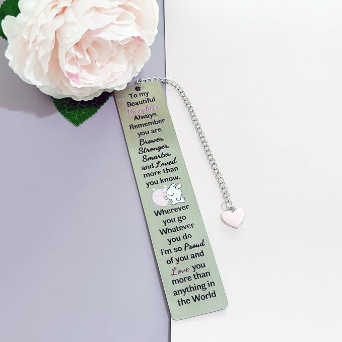 Bookmarks Graduation Gifts Inspirational Go to University Encourage Keepsake Birthday Christmas Woman Teens Distance Accompany Back to School Present Appreciate Book Accessory
