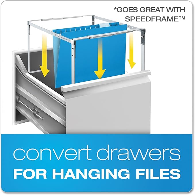 Pendaflex Reinforced Hanging File Folders, Letter Size, Bright Green, 1/5 Cut, 25/BX (4152 1/5 BGR)
