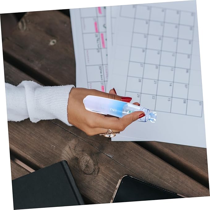 TEHAUX Correction Tape 0.20In X 32.81Ft Portable Modification Tape for Office and School Supplies Quick Drying Refillable Stationery for Precise Mistake Correction