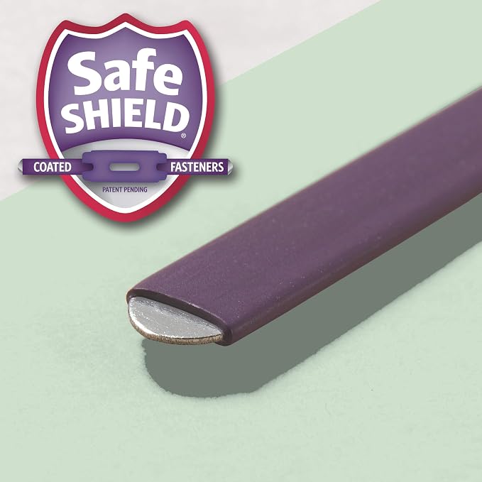 Smead Pressboard Classification File Folder with SafeSHIELD Fasteners, 3 Dividers, 3" Expansion, Legal Size, Gray/Green, 10 per Box (19091) (Pack of 1)