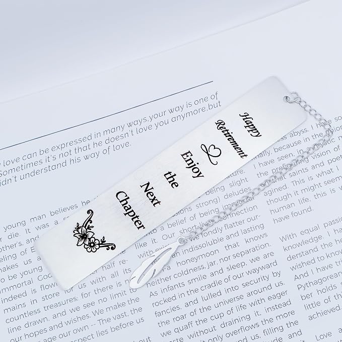 Retirement Gift for Men Women 2024 Happy Retirement Bookmark for Woman Coworker Boss Employee Leaving Away Gifts for Work Bestie Appreciation Book Mark for Retired Teacher Nurse Grandma Grandpa