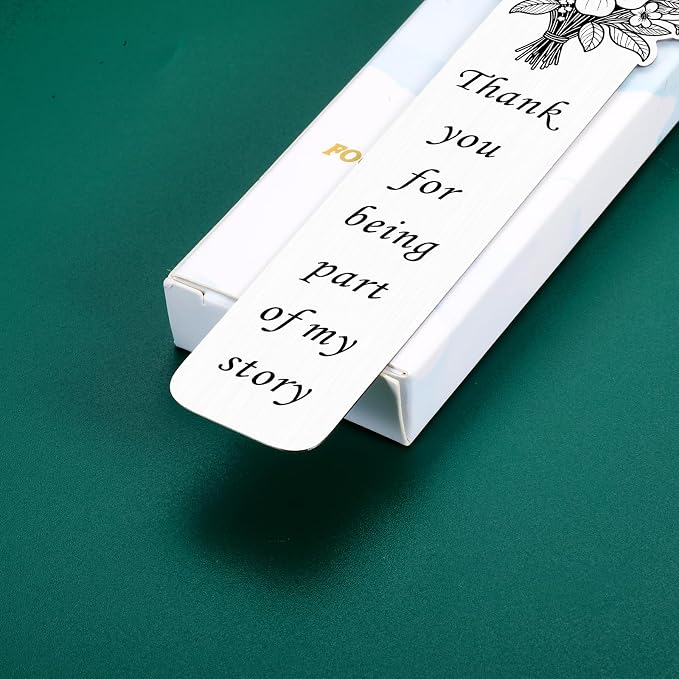 Thank You Gifts for Women Men End of School Teacher Thank You for Being Part of Story Bookmark Teacher Appreciation Gift Retirement Birthday Off to College Welcome Back to School First Day Christmas