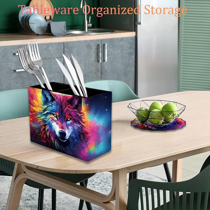 Pen Holder and Anti-Slip Mouse Pad Combination, Makeup Brush Storage Box, Tableware Storage Box, Suitable for Office and Home - Red Glitter Quote Proverbs 31-25