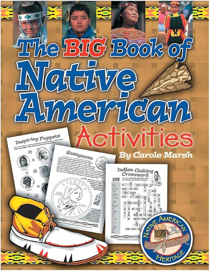 Big Book Of Native American Activities - 1 Piece - Educational And Learning Activities For Kids