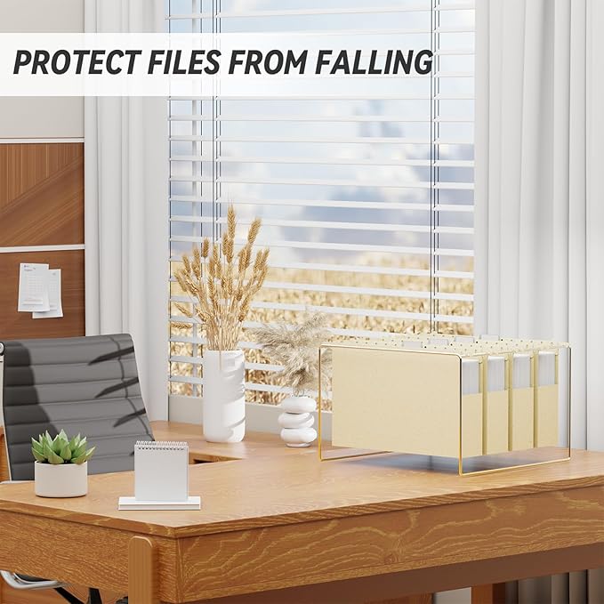 XINGIA Wheat Straw Plastic Hanging File Folders Legal Size,Extra Capacity 2 Inch Expansion File Cabinet Folders for File Frame Box,12 Pack Heavy Duty File Organizer for Bulky Files(Morandi Beige)