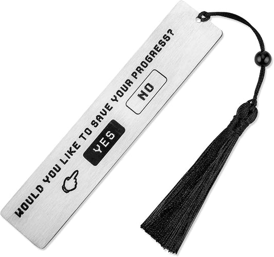 Funny Bookmarks for Women Teen Girls Book Lover Gifts Anime Bookmark for Final Fantasy Fans Friends Reader Teacher Classmate Graduation Gift for Her Him Book Club Christmas Birthday Gift