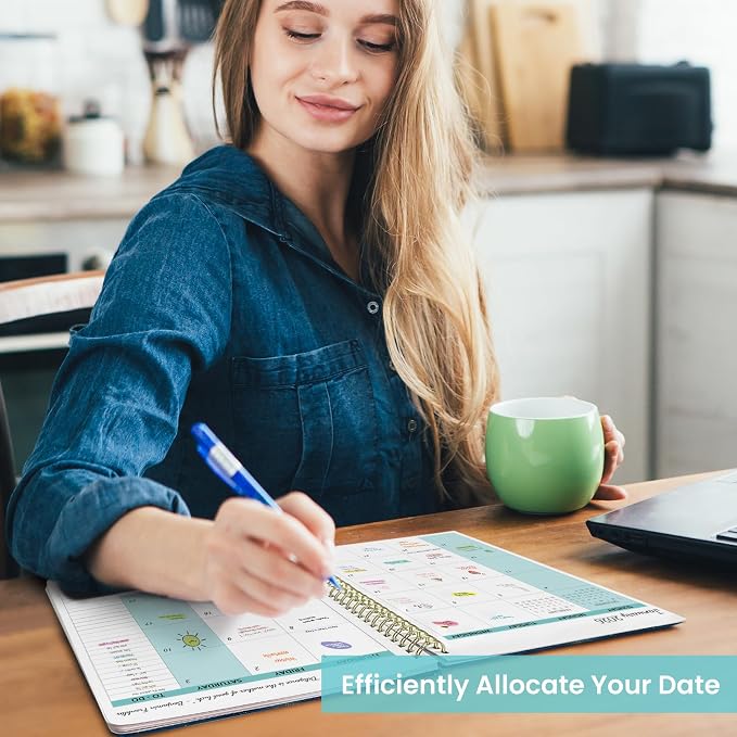 Monthly Planner 2026-2027, Aesthetic 2 Year Months Planner Calendar, 24-Months from January 2026 - December 2027, 26-27 Monthly Calendar Planner, Perfect for School Office Home, 7" x 10" - Starlit Peaks