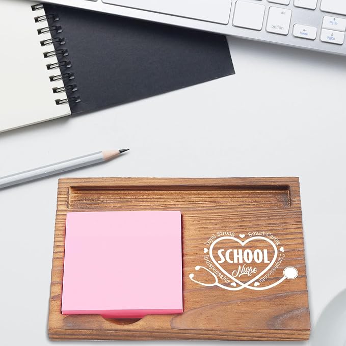 School Nurse Appreciation Gifts Inspirational Quote Healthcare Worker Medical Student Graduation Nursing Nurse Week Thank You Gift Desk Self Stick Note Pad Holders EDP207