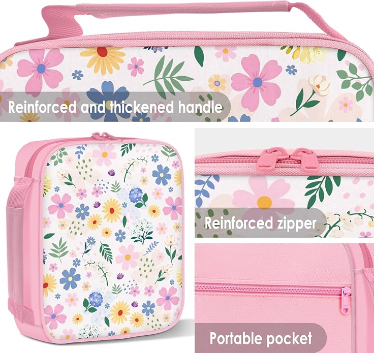Bible Cover for Women, Bible Holder, Bible Cover With Handles, Bible Carrying Case, Bible Bags With Zipper and Pockets