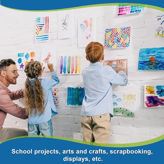 36 Pcs White Poster Board Paper 11x 14 Bulk, ROOKEA Vision Boards Blank Poster Paper for School Arts and Crafts, Classroom Projects, Presentations, Drawing, Scrapbooking, Graphic Displays