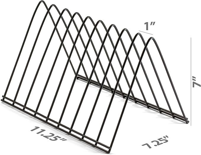Officemate Triangular Wire File Sorter, Black (93150)