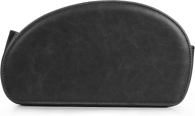 Londo Remote Control Holder with 5 Pockets - Store DVD, Blu-Ray, TV, Roku or Apple TV Remotes - PU Leather with Suede Lining - Slim, Compact Living or Bedroom Storage