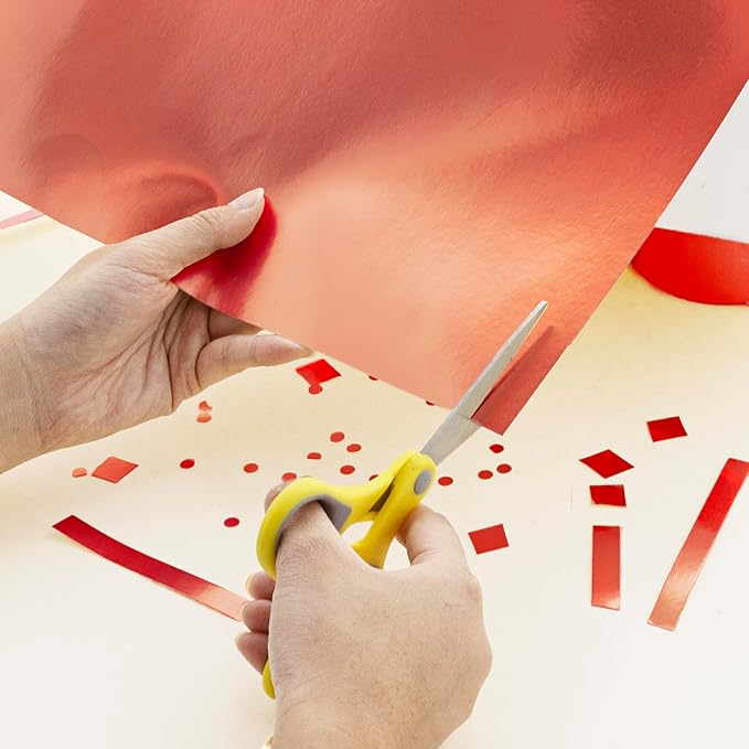 BAZIC Products Poster Board Metallic Red 22" x 28" 25 Sheets