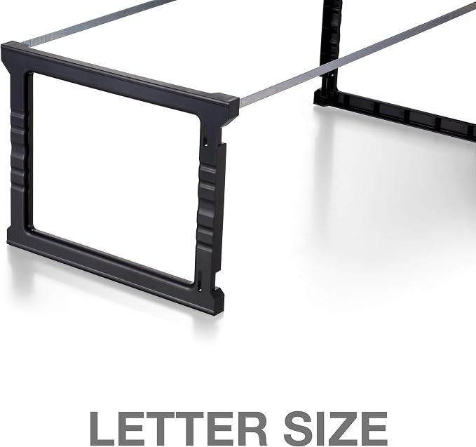 Officemate Plastic Hanging File Frame, 24-27, Letter and Legal Size, 1 Set (91970)