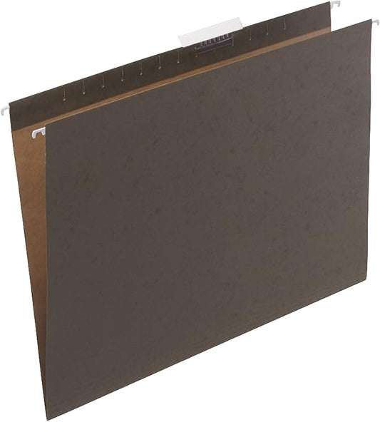 Safco Products Hanging File Folders, Green