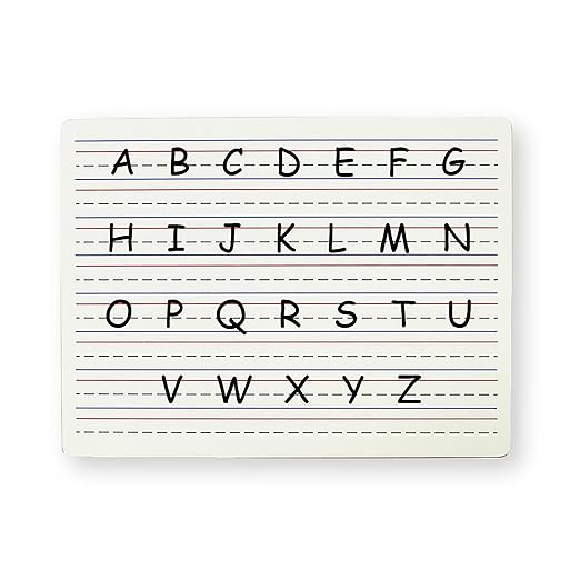 C-Line Two-Sided Dry Erase Lapboard, Lined on One Side