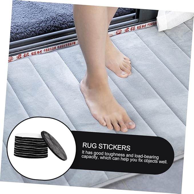 SOLUSTRE 5sets Non-Trace Sofa Cushion Fixers Double Sided Adhesive Strips for Rug Carpet