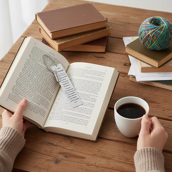 Best Friend Bookmarks for Women Metal Book Marker for Reading Book Lovers Club Gifts Best Friend Birthday Long Distance Friendship Gift for Women Besties BFF Female Reader Going Leaving