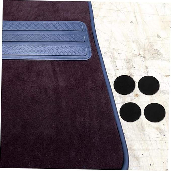 20pairs Heavy Duty Car Mat Fastener Hook and Loop Adhesive Strips for Interior Car Accessories