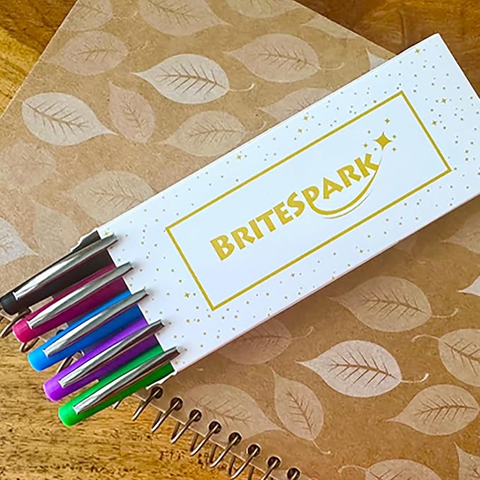 Felt Tip Pens with Positive Affirmations – Perfect for Teachers & Educators, Marking & Corrections – Great for Writing, Journals, Drawing, Planning – Great gift idea! (5 pack)