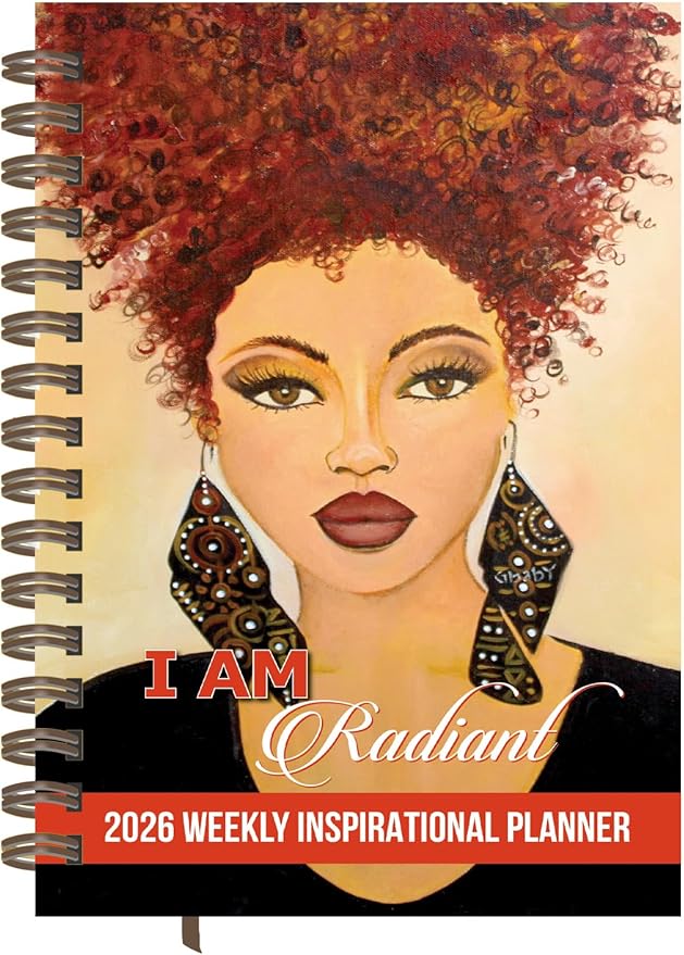 Shades of Color I Am Radiant 2026 Weekly Inspirational Planner